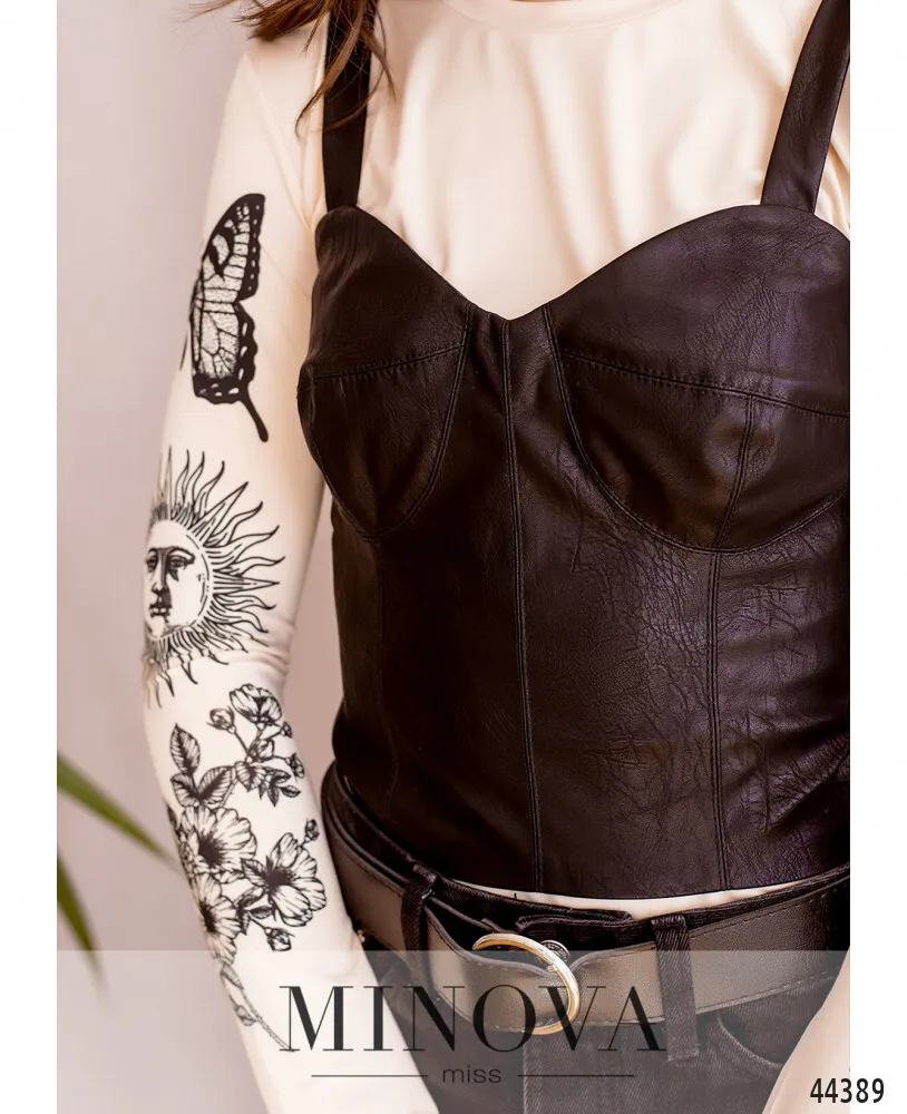 Майка 2043-черный Minova