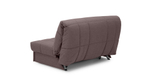 Диван Виа Лайт Strong Plus 05 140*105*88 см, Коричневый Рогожка Аккордеон Фиеста