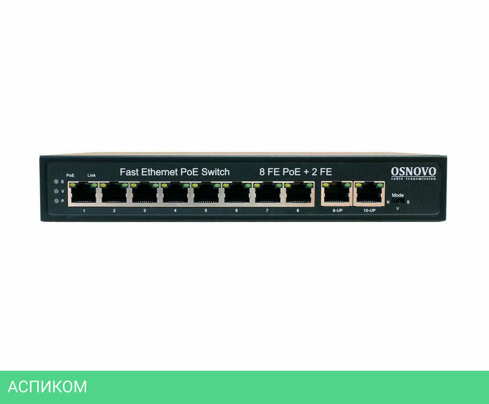 Коммутатор Osnovo SW-21000 120W