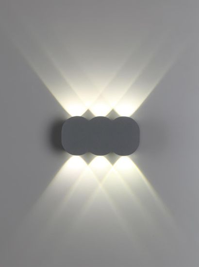 358560 STREET NT21 374 темно-серый Ландшафтный настенный светильник IP54 LED 4000K 6W 85-265V CALLE