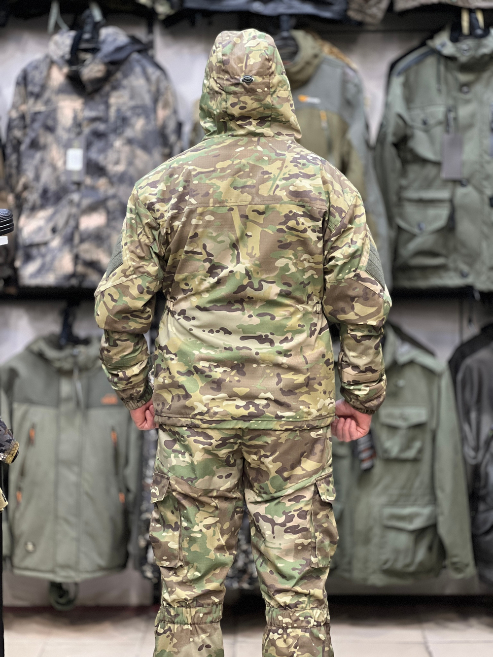 Костюм Горка 6М "Мультикам" с флисом, Рип-стоп (Беларусь)