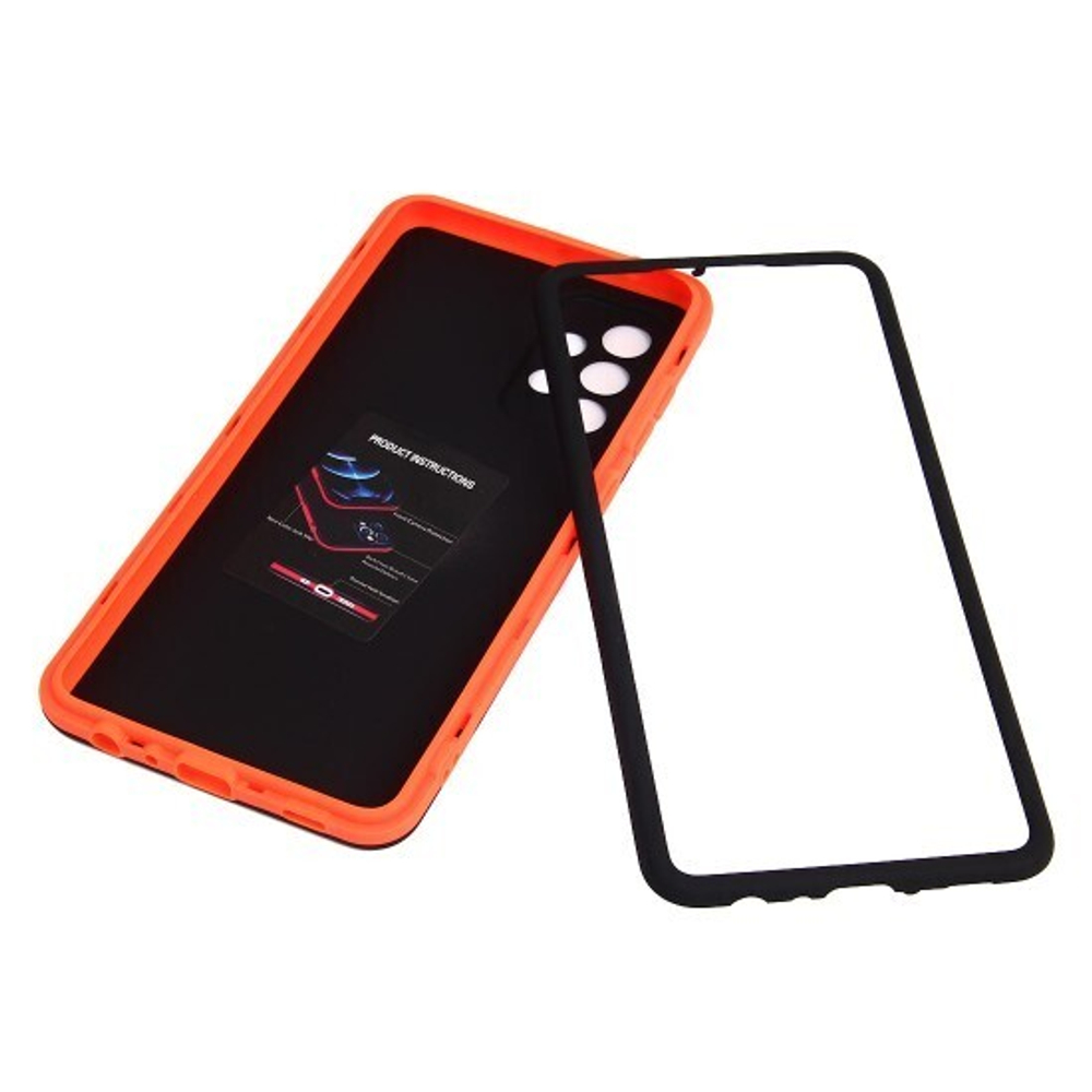 Чехол 360 для Samsung Galaxy A72 5G, 012747 Розовый