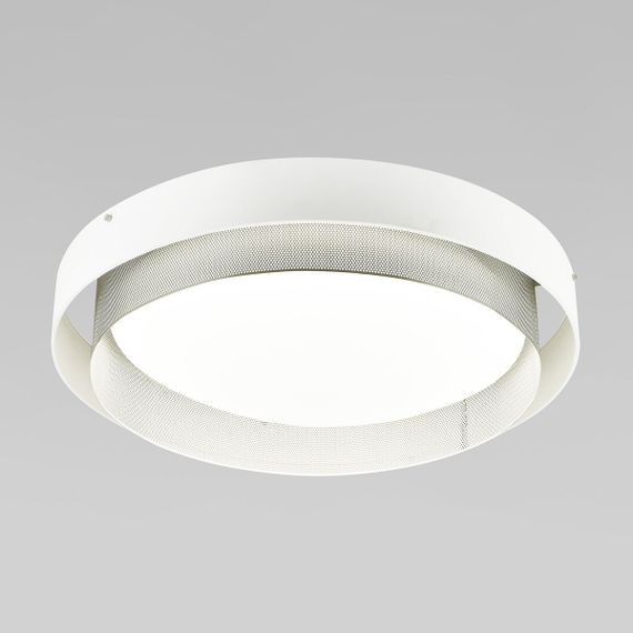 Потолочный светодиодный светильник Eurosvet Imperio 90287/1 белый/серебро Smart