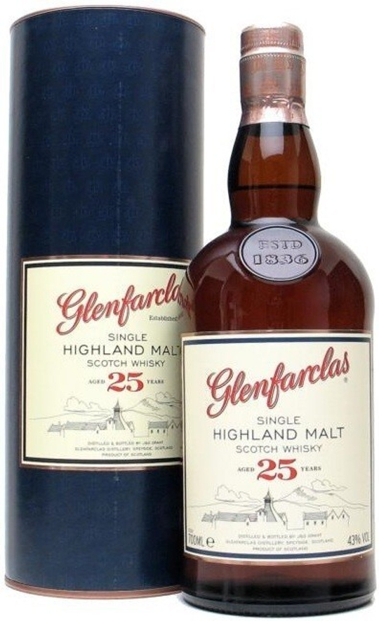 Виски Glenfarclas 25 years, 0.7 л