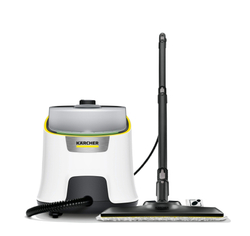 Пароочиститель напольный Karcher EasyFix SC 4 Deluxe Iron 2200Вт белый [1.513-460.0]