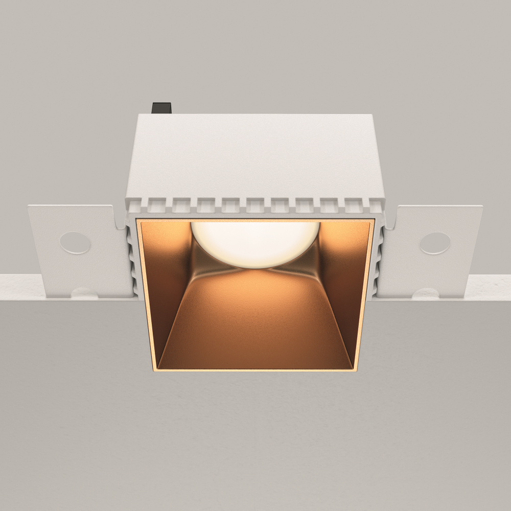 Встраиваемый светильник Technical DL051-01-GU10-SQ-WMG