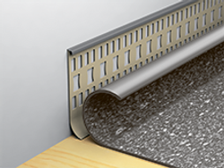 Плинтус для линолеума Идеал 002 Светло-серый 2200 мм