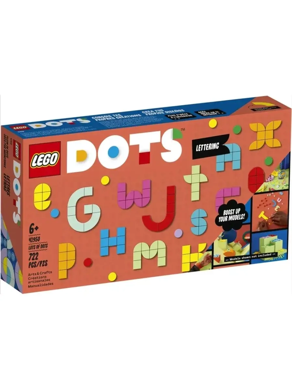 Лего Дотс 41950 Большой набор тайлов: буквы Lego Dots