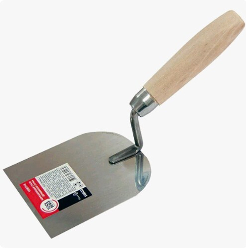 Кельма Нержав.полиров.сталь  Лопатка  100мм  TOOLBERG  (Лакра)  1400715