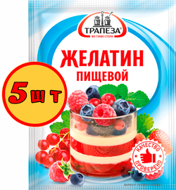 Желатин пищевой "Трапеза" 25 г х 2 шт.