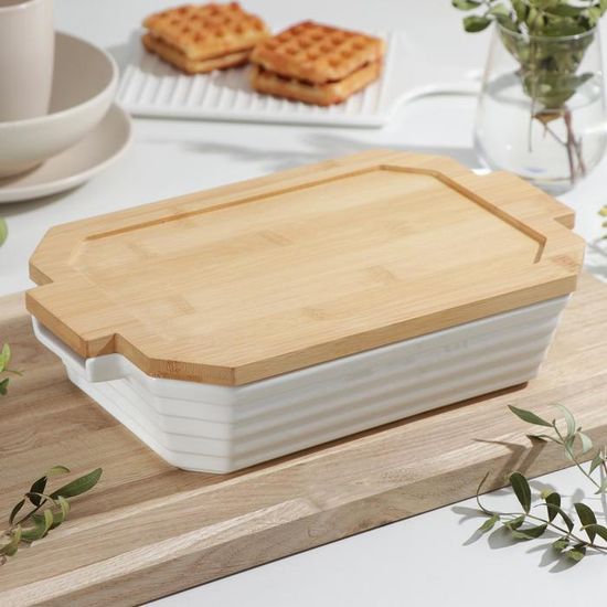 Форма для выпечки прямоугольная «Сканди», 31×19×6,2 см