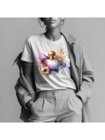 Термонаклейка на одежду, термопринт Духи