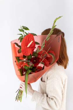 Цветной кулёк "Red"