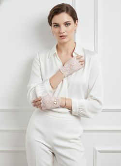 Митенки женские 0603-4 (6 розовый)