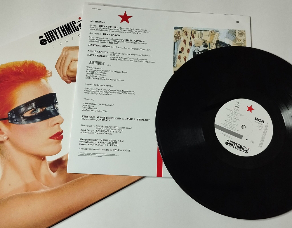 Винтажная виниловая пластинка LP Eurythmics Touch (EU 2018)