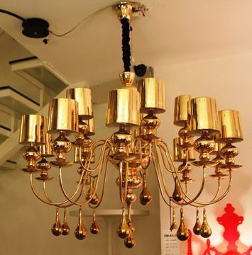 Люстра  Masiero  EVA   S 10+6  by Masi ( золото )