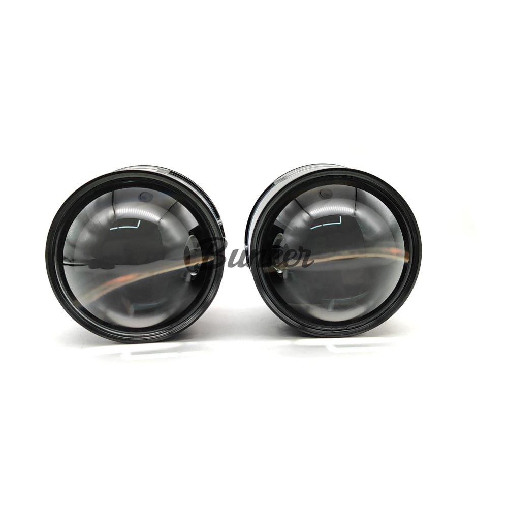 Светодиодные линзы Bi-Led модули для ПТФ Nissan TaKiMi GTR FOG 3.0" 6000K 12V