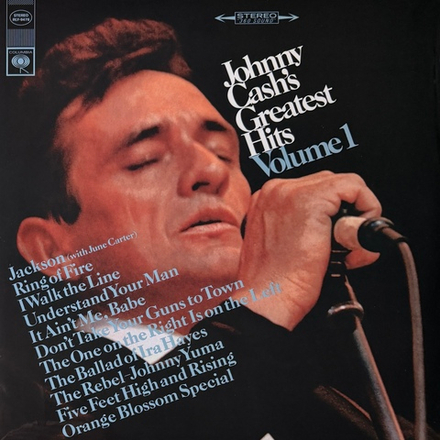 Виниловая пластинка Johnny Cash ‎– Greatest Hits Volume 1 LP
