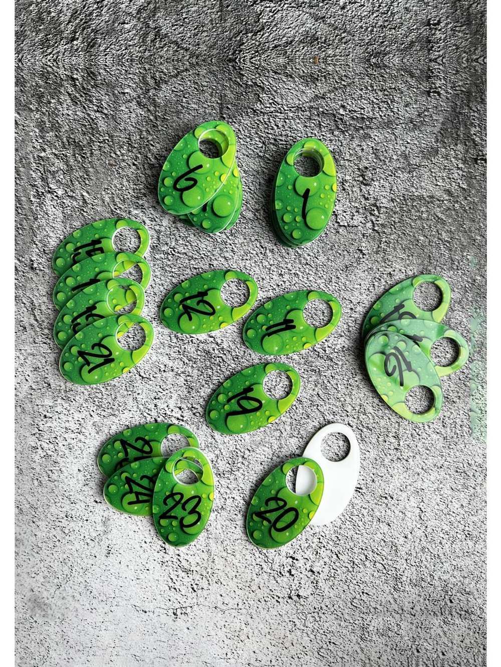 Номерки для гардероба 101-150