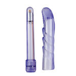 Тонкий массажер точки G Slim Softee - 13,5 см. (Цвет: фиолетовый)