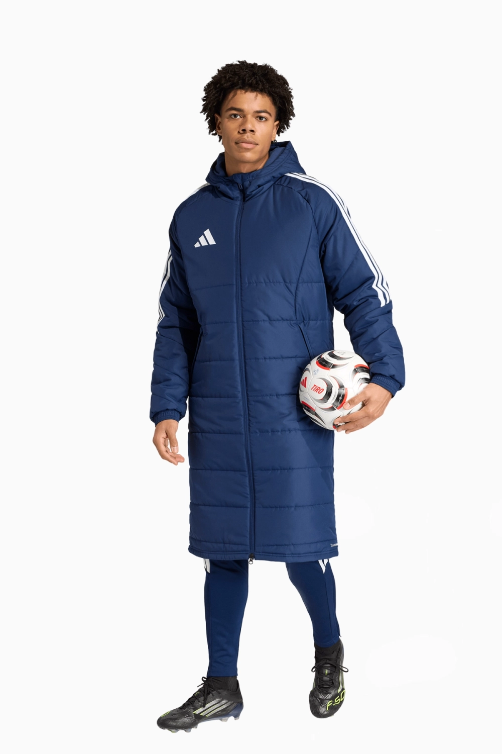 Куртка adidas Tiro 26 Long Winter - темно-синий