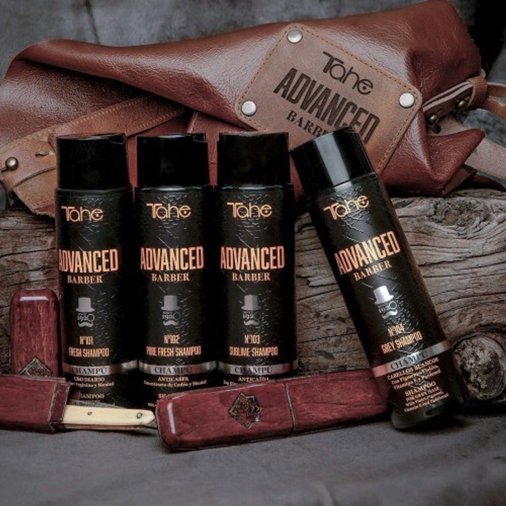 Tahe Шампунь для мужчин для ежедневного применения -Nº101 FRESH SHAMPOO ,300 мл