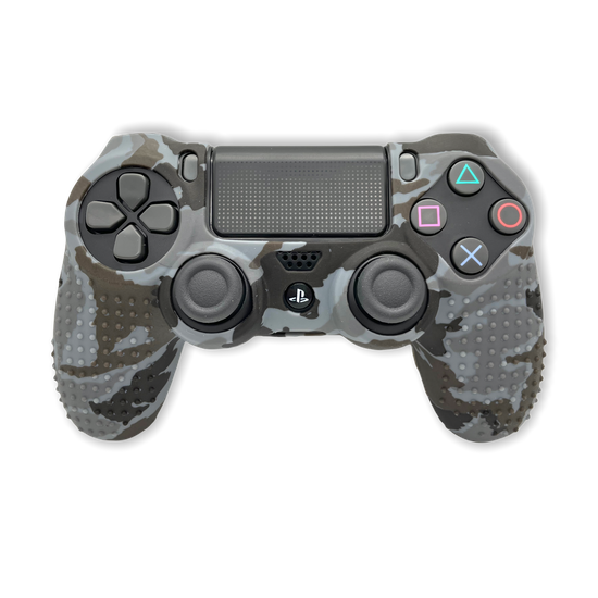 Силиконовый чехол для DualShock 4 PS4 камуфляжный