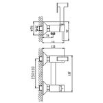Смеситель с гигиеническим душем 35к HB5510 HAIBA