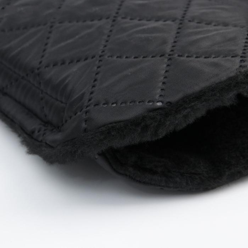 5477721 Варежки-муфты на ручку коляски, 2 шт., стеганные, цвет черный