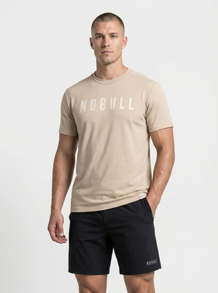 Футболка NOBULL молочная