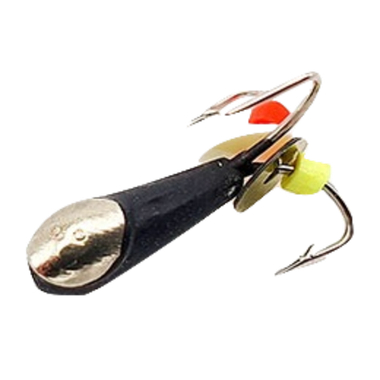 Мормышка вольфрам Volfram37 Чёртик с вертикальным отв. коронка d-3.0мм 0.7г (105) 1шт