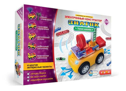 Электронный конструктор Знаток "Умная машина"