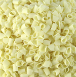 Шоколадные завитки Blossoms White (Завитки из белого шоколада Callebaut)