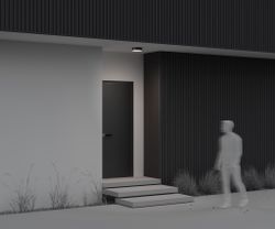 Уличный потолочный светодиодный светильник Maytoni   O431CL-L30B4K