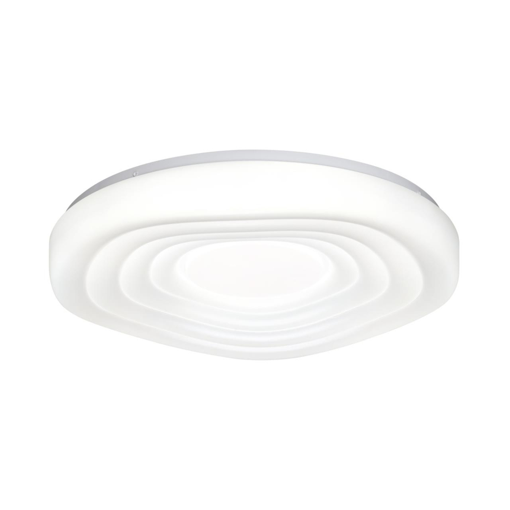 7679/EL PALE SN 000 Светильник пластик/белый LED 70Вт 3000-6000К D475 IP43 пульт ДУ FASS