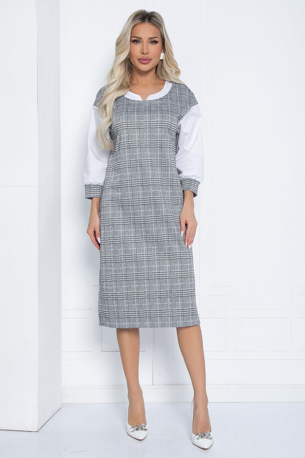 Платье Брют НЬЮ (серое) П12400-18 LT Collection