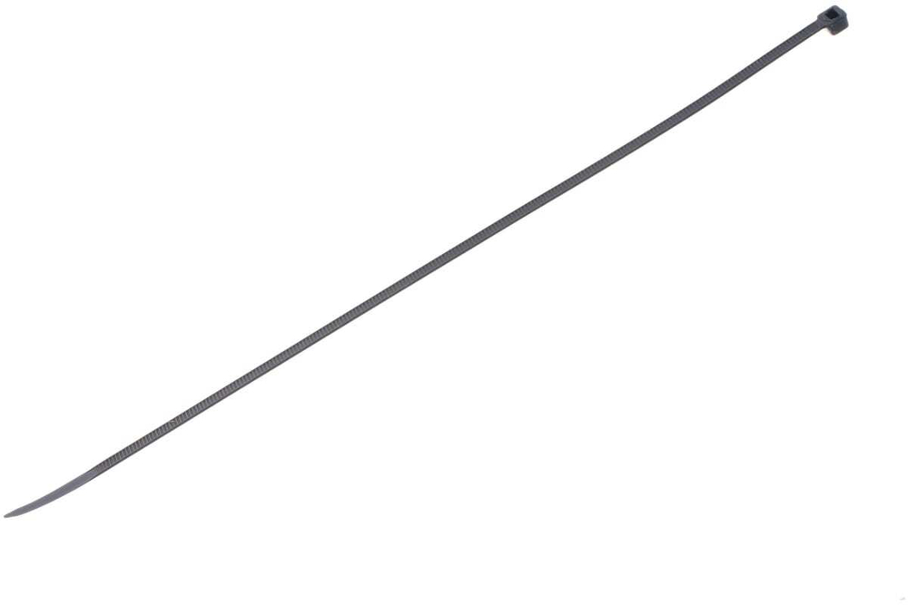 ХОМУТЫ СИБРТЕХ ПЛАСТИКОВЫЕ ЧЕРНЫЕ 300Х4,8ММ 100ШТ 45565