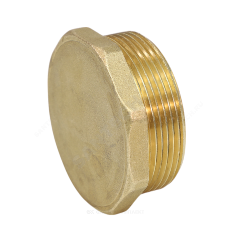 Заглушка латунь Ду 20 (3/4") НР VALFEX VF.583.L.034