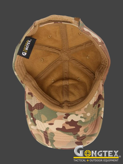 Бейсболка (кепка) демисезонная Gongtex Softshell Cap Waterproof с велкро панелью. Мультикам