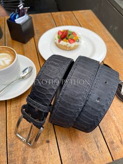 Ремень из кожи питона AC-104