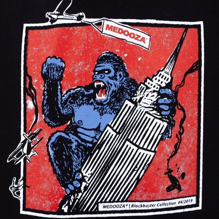 Лонгслив MEDOOZA King Kong,черный