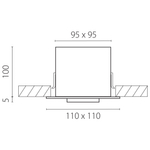 214018 Светильник CARDANO 16Х1 MR16/HP16 ЧЕРНЫЙ