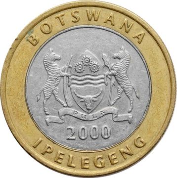 5 пул 2000 Ботсвана