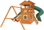 Детская деревянная площадка "Домик 4"