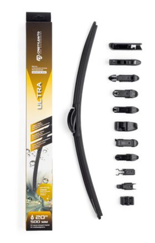 Щетка дворника бескаркасная 500мм (20") CRISTYLEAVTO ULTRA 29401