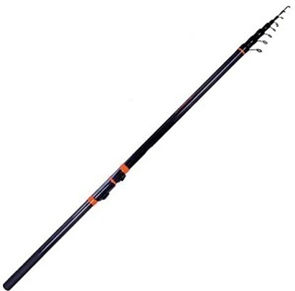 Удилище Kaida 837-380 Телескоп Black Hawk с кольцами 3.8м Вес 185г 5секц. 6колец Тр.длина 1.00м