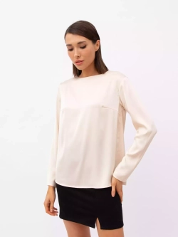 Блузка с рукавом Anyday Icon Blouse 01, цвет бежевый