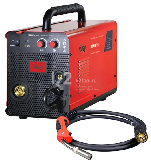 Сварочный полуавтомат Fubag IRMIG 160 + горелка FB 150, 4 м
