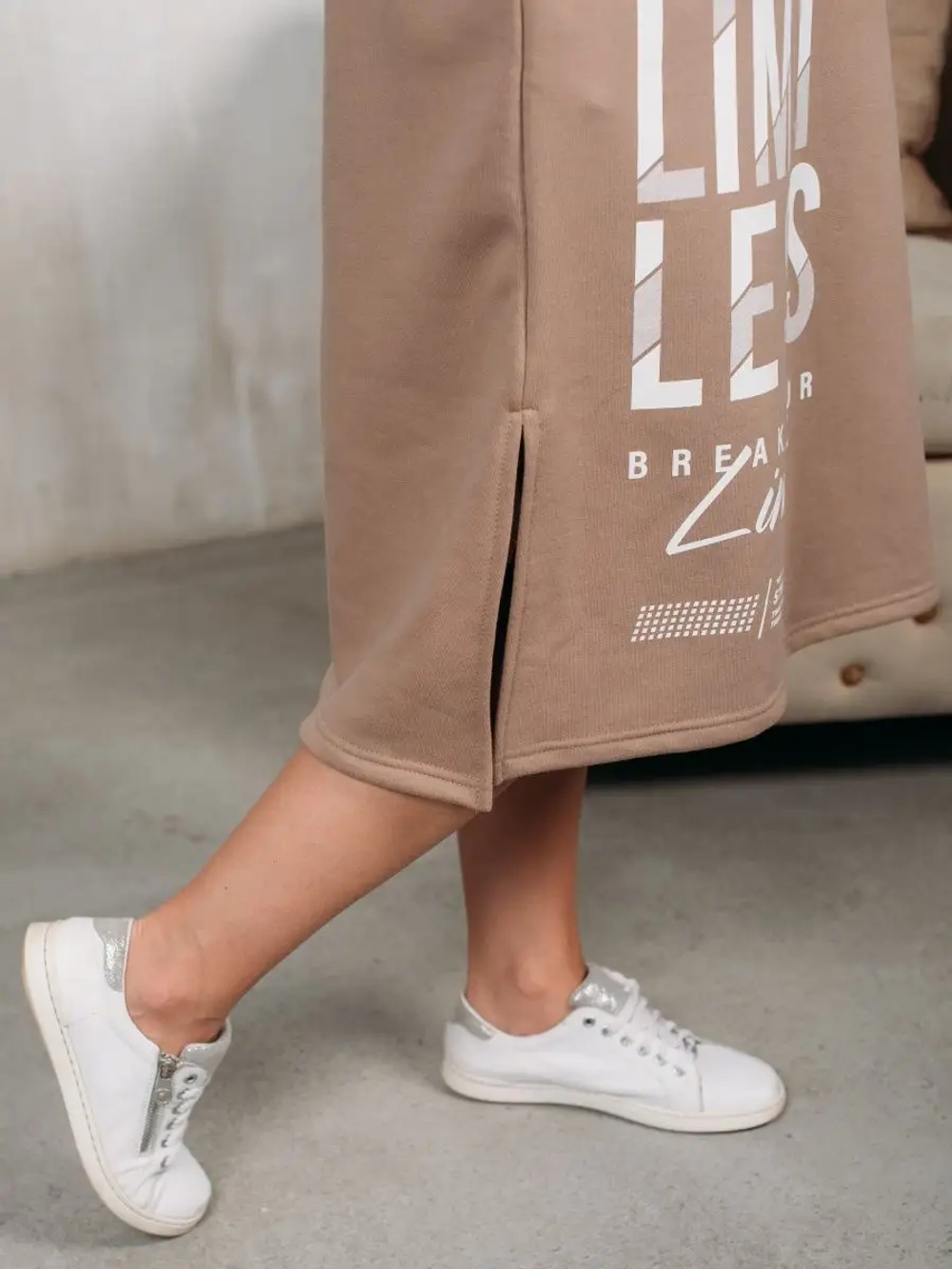 Туника теплая с длинным рукавом