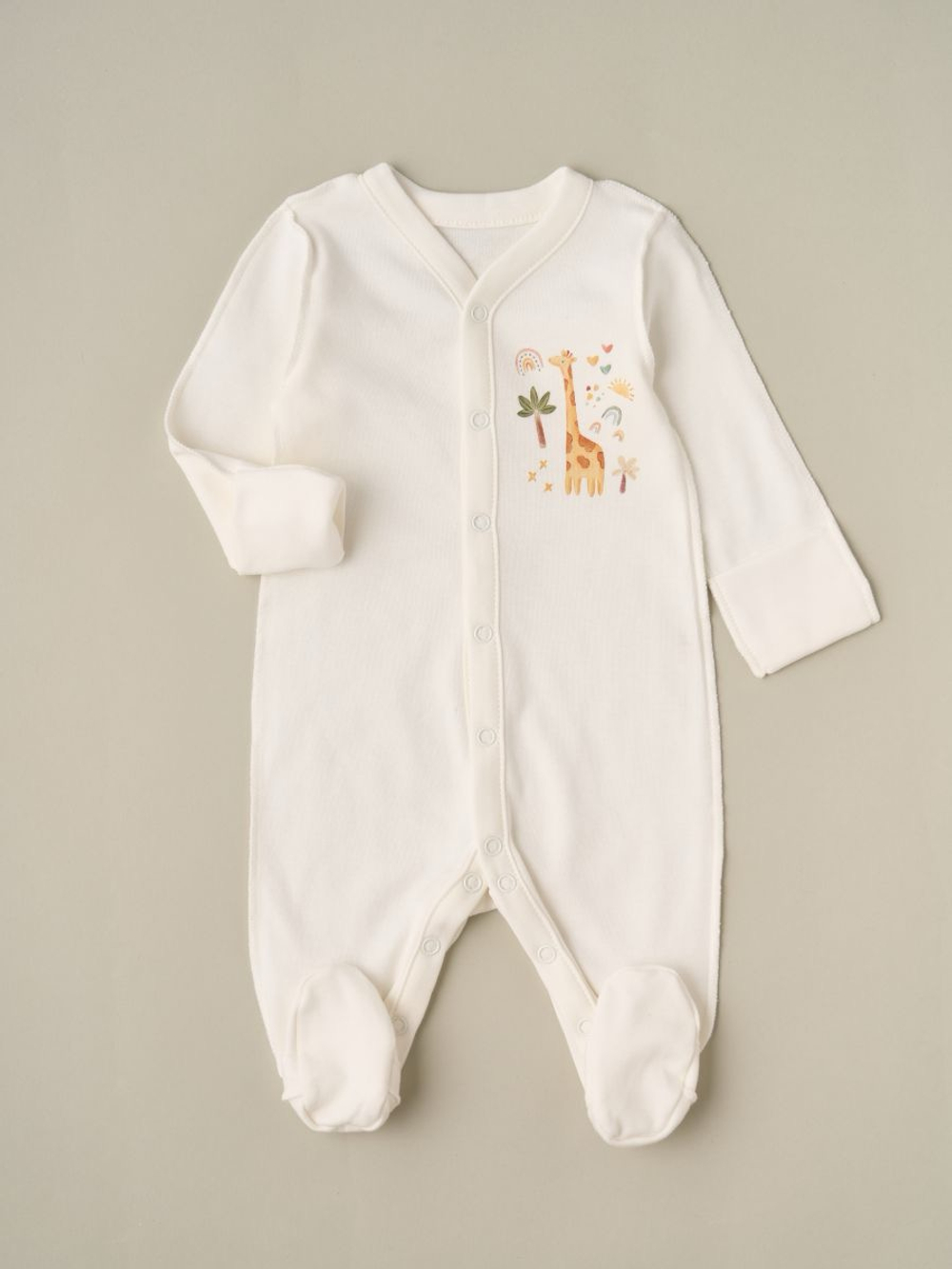 Комбинезон на кнопках 2 шт "Сафари"